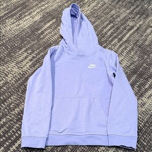 Nike Lavender club fleece Hoodie